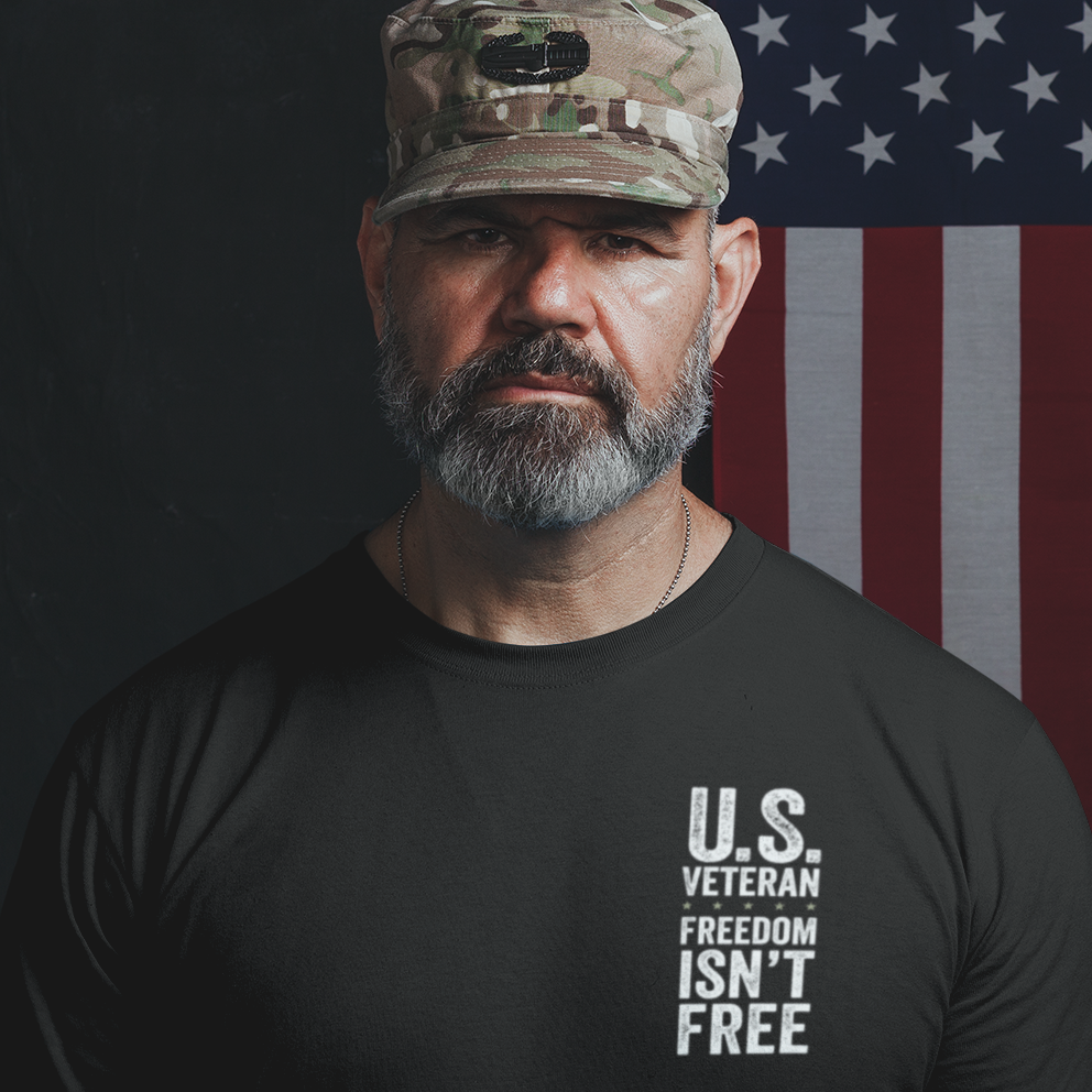Freedom isn't free shirt pocket t-shirt