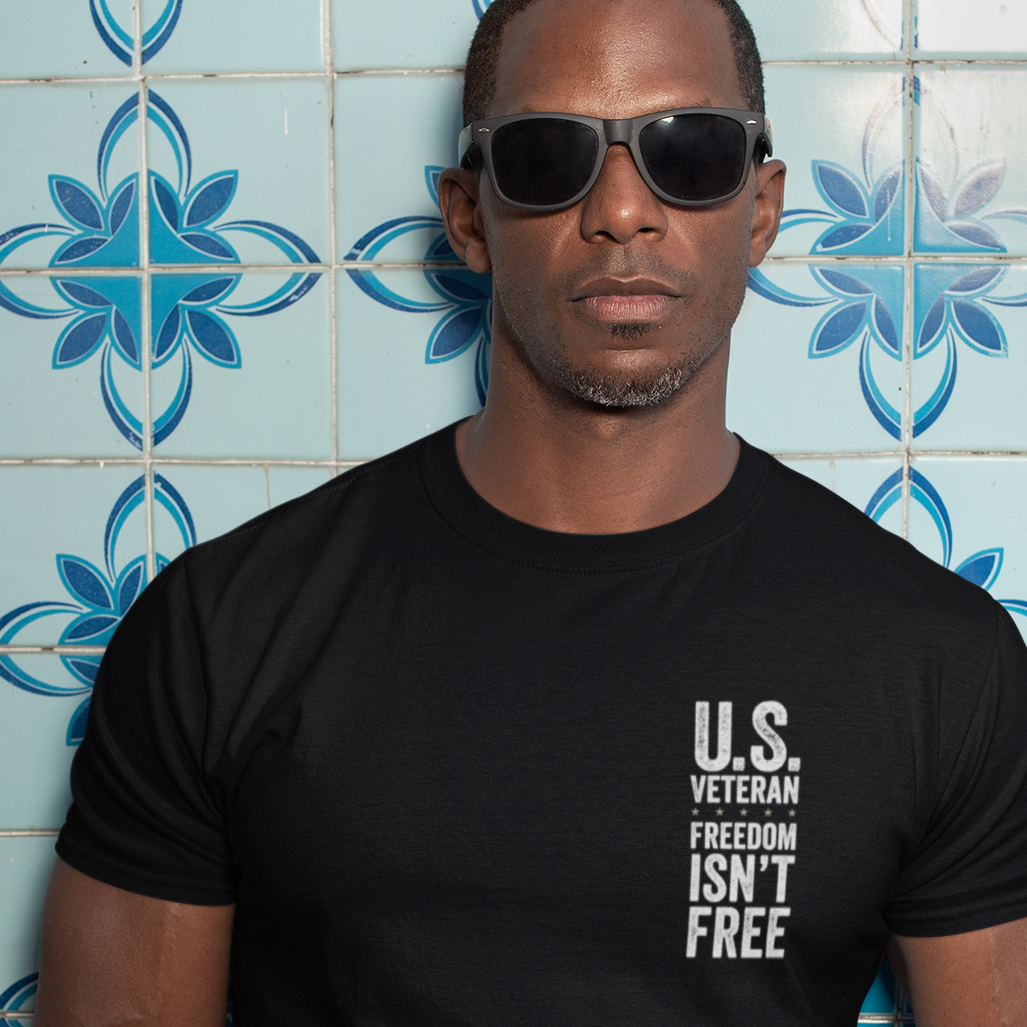 Freedom isn't free shirt pocket t-shirt