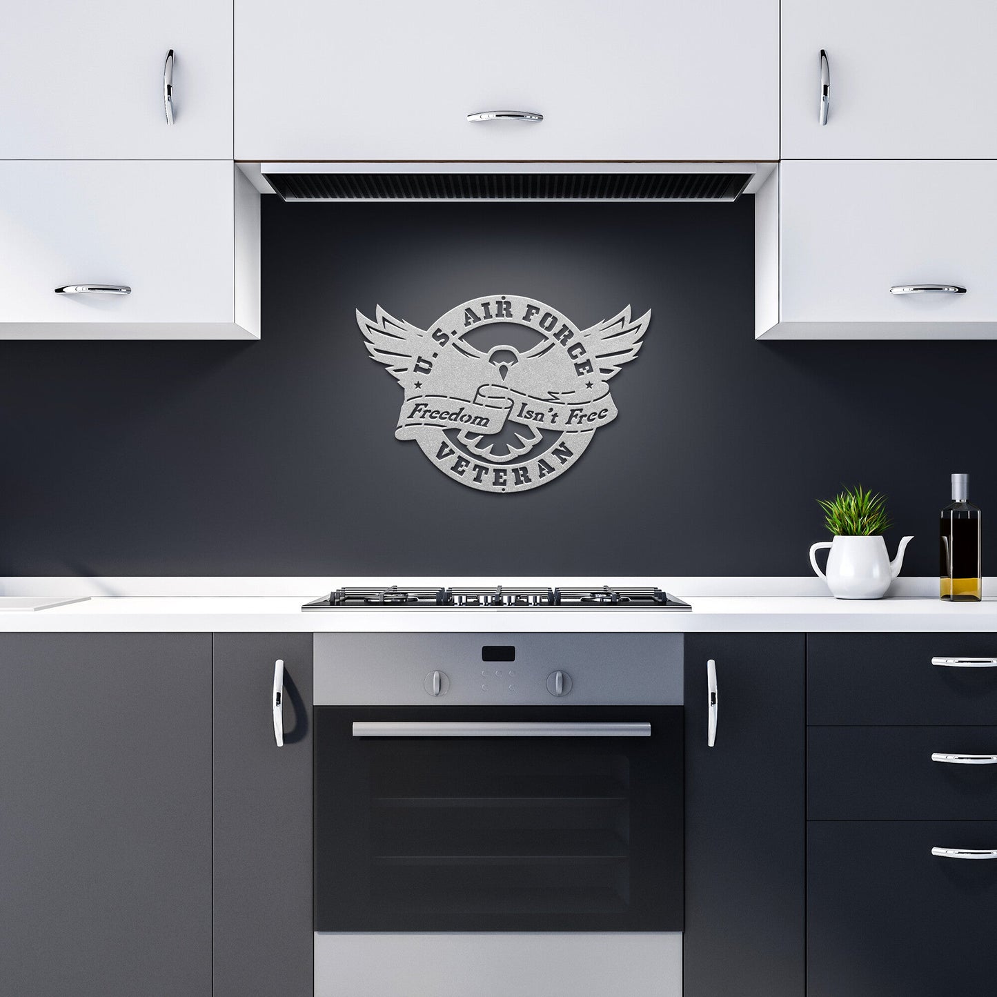 Defender Eagle Metal Wall Art - U. S. AIR FORCE