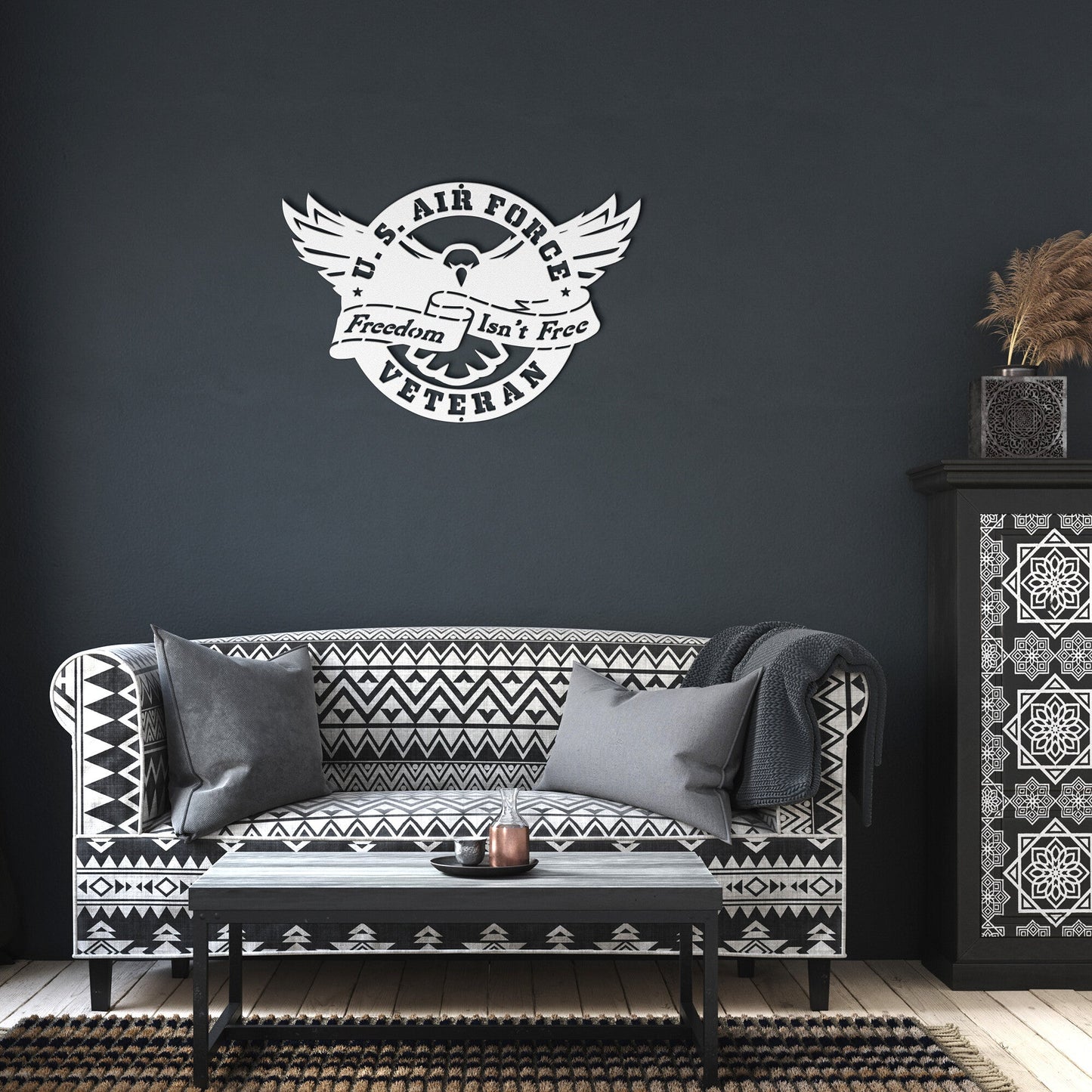 Defender Eagle Metal Wall Art - U. S. AIR FORCE