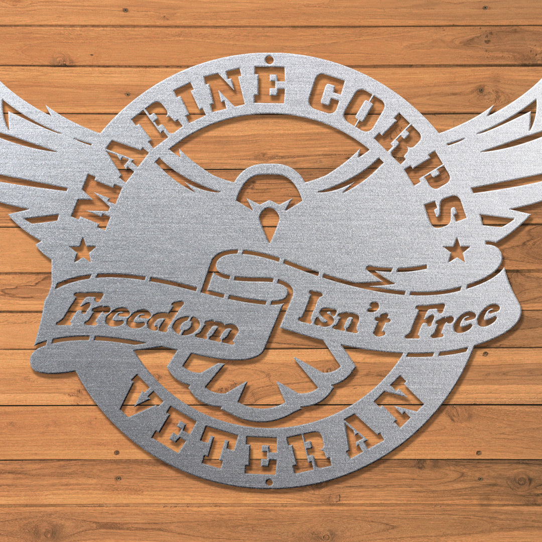 Defender Eagle Metal Wall Art - U. S. MARINE CORPS