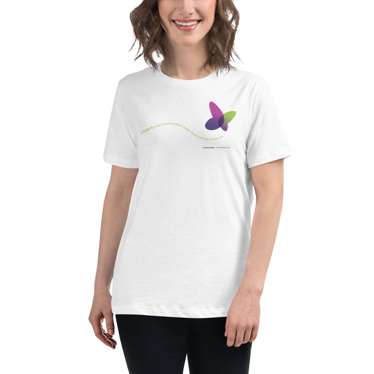 Tree House Pilates Butterfly Women's T-Shirt